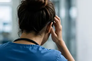 Nurse in hospital setting